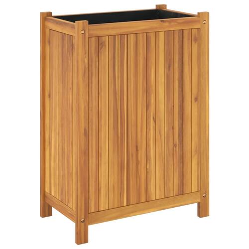 Plantekasse med for 54x31x75 cm massivt akacietræ