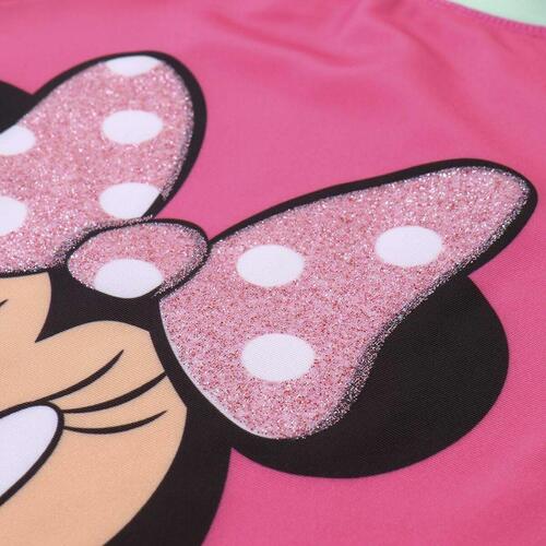 Bade T-shirt Minnie Mouse Turkisblå 4 år