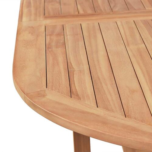 Havebord 180 x 90 x 75 cm massivt teaktræ