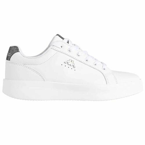 Kvinde Casual Sneakers Kappa Lifestyle Amelia Hvid 39