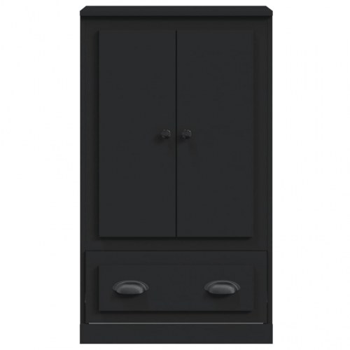 Skænk 60x35,5x103,5 cm konstrueret træ sort