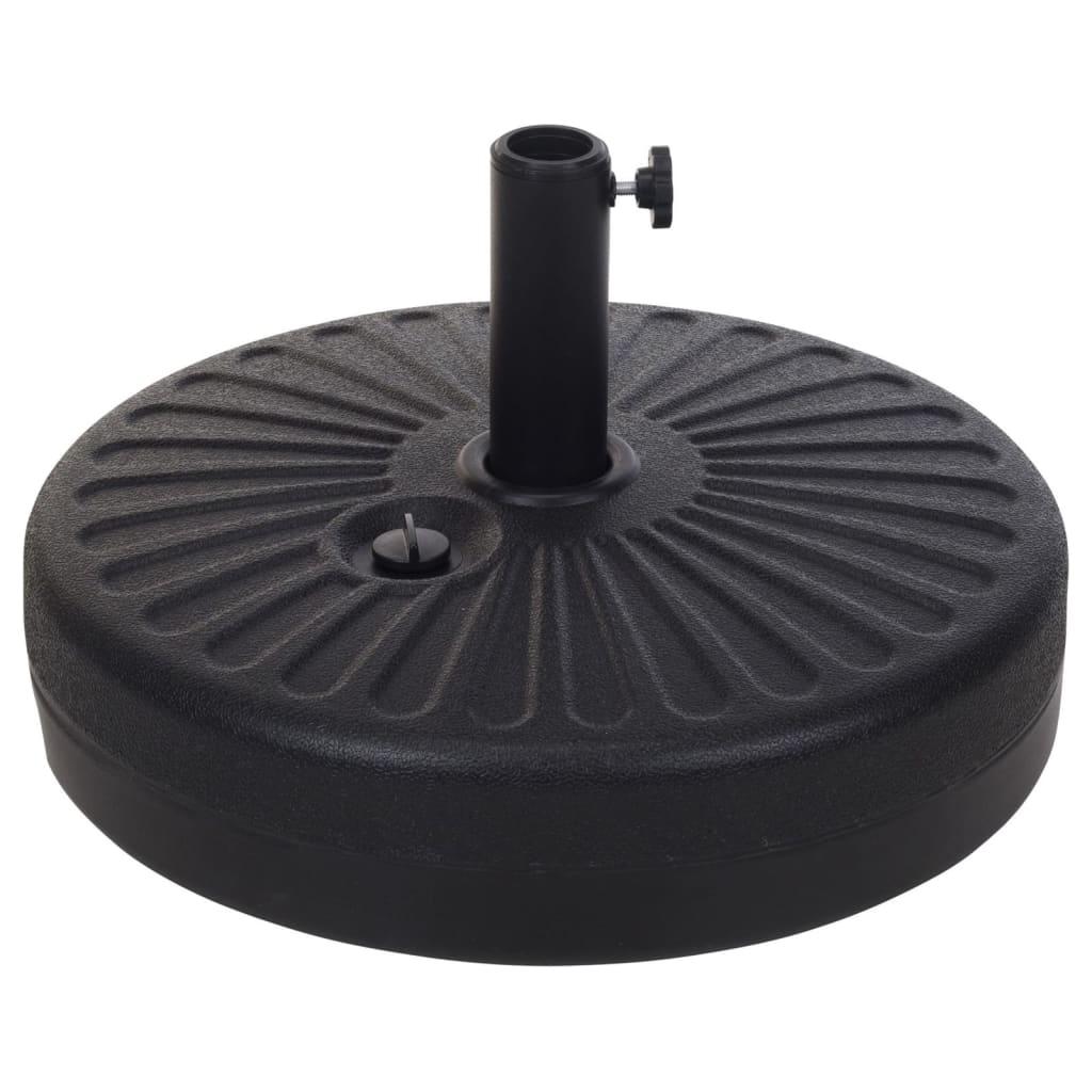 ProGarden parasolfod 51 cm 22 liter sort
