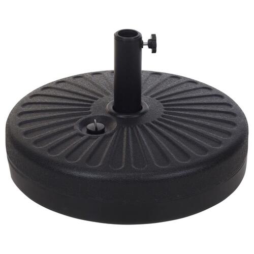ProGarden parasolfod 51 cm 22 liter sort