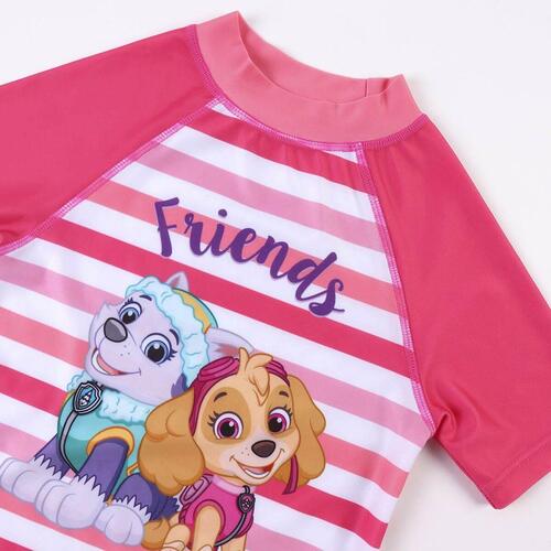 Bade T-shirt The Paw Patrol Pink 4 år