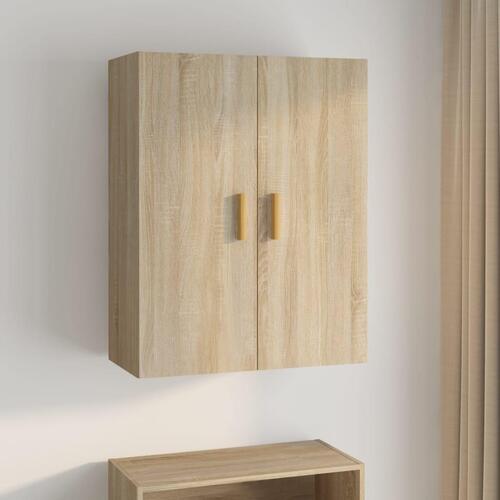 Vægskab 69,5x34x90 cm sonoma-eg