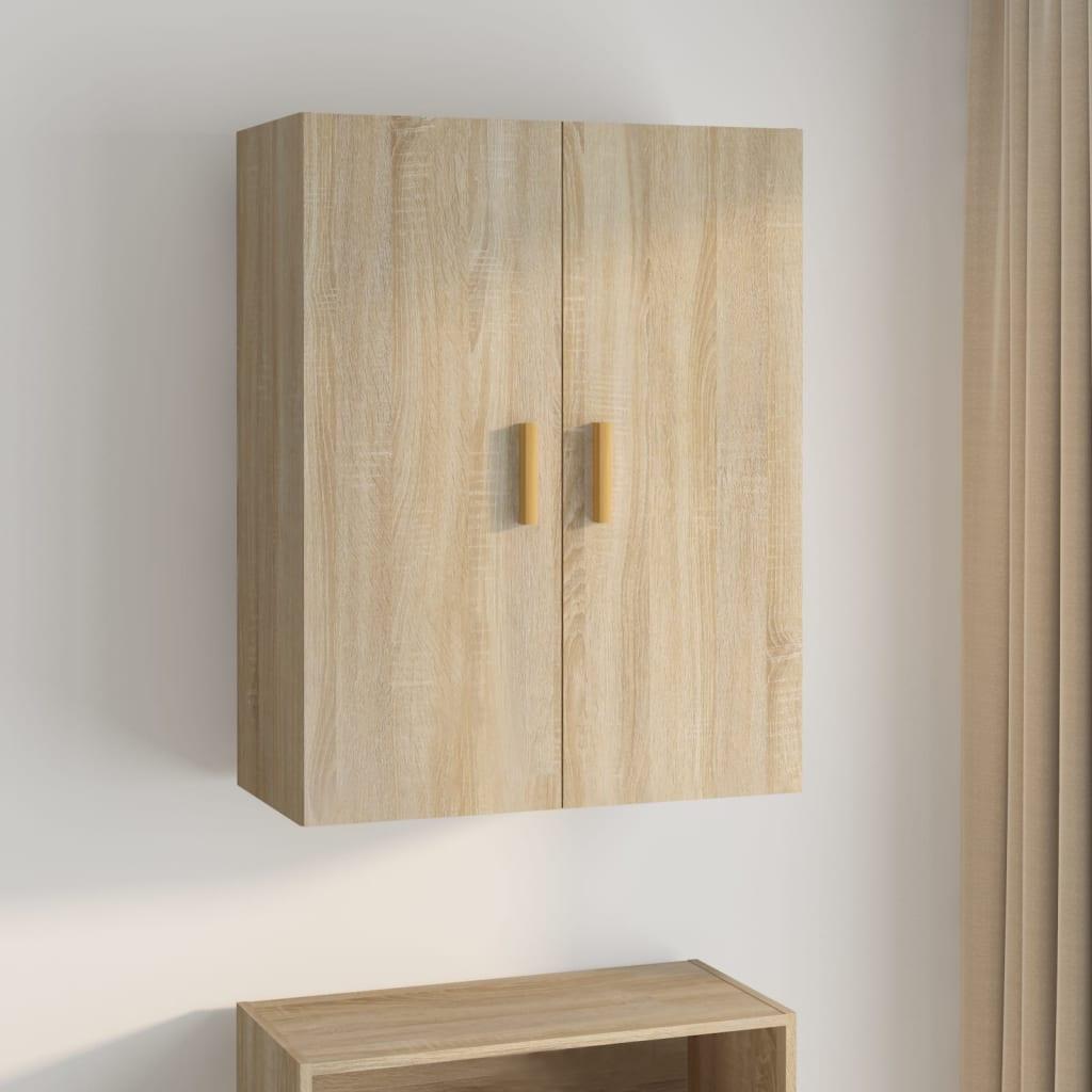 Vægskab 69,5x34x90 cm sonoma-eg