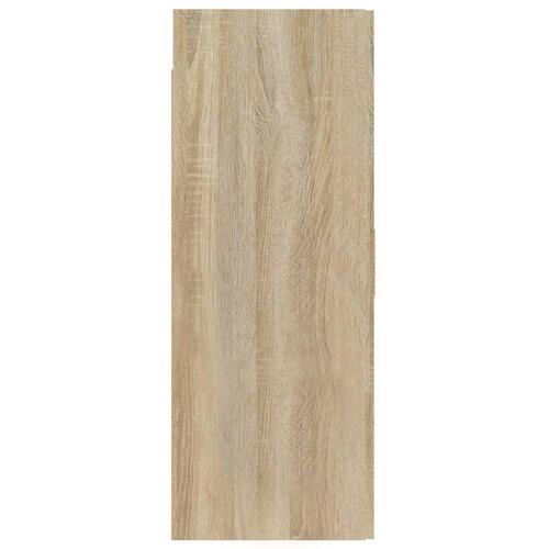 Vægskab 69,5x34x90 cm sonoma-eg