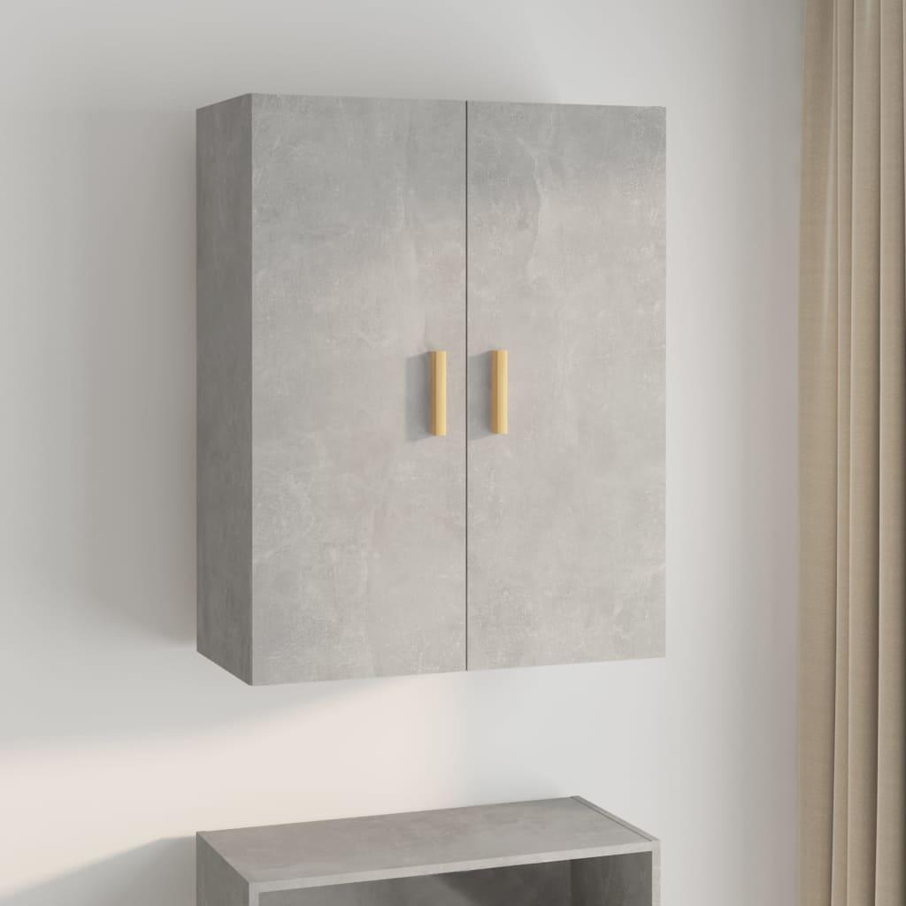 Vægskab 69,5x34x90 cm betongrå