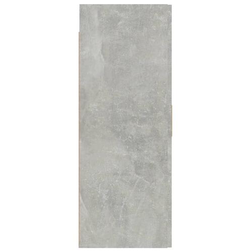 Vægskab 69,5x34x90 cm betongrå