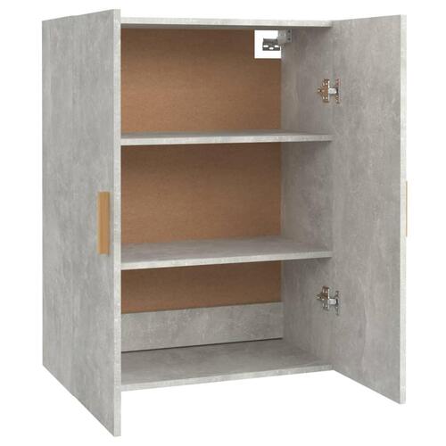Vægskab 69,5x34x90 cm betongrå