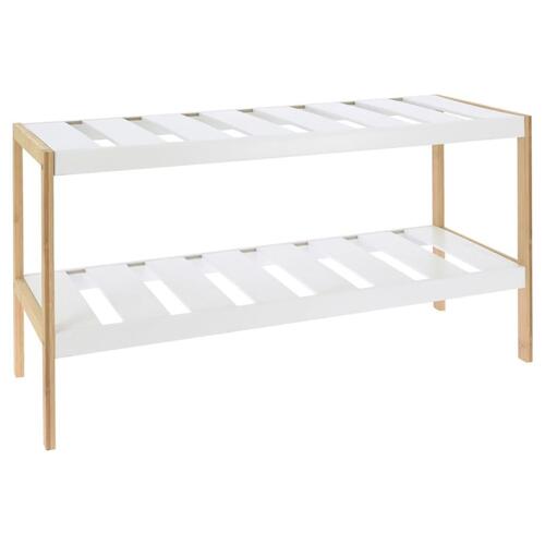 Storage solutions skoreol med 2 hylder 70x26x36 cm