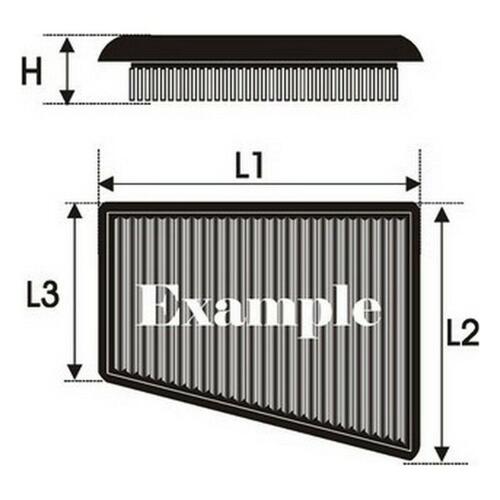 Luftfilter Green Filters P950303