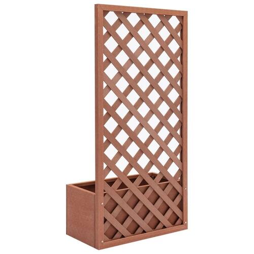 Plantekasse med espalier 65x30x135 cm WPC