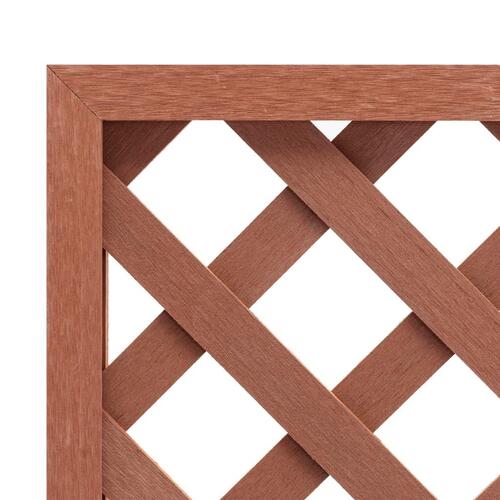 Plantekasse med espalier 65x30x135 cm WPC