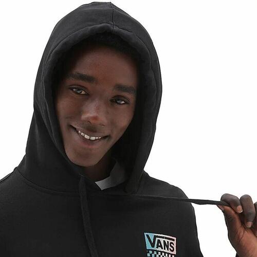 Hættetrøje til Mænd Vans Global Stack Sort L