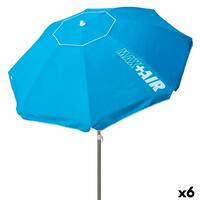 Parasol Aktive Blå Stål 200 x 205 x 200 cm (6 enheder)