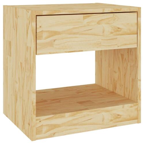 Sengeborde 2 stk. 40x31x40 cm massivt fyrretræ