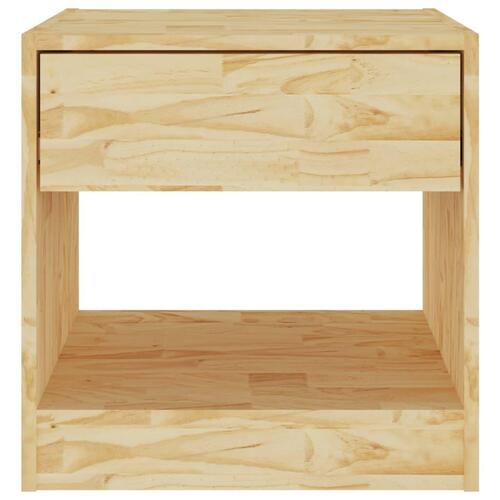 Sengeborde 2 stk. 40x31x40 cm massivt fyrretræ