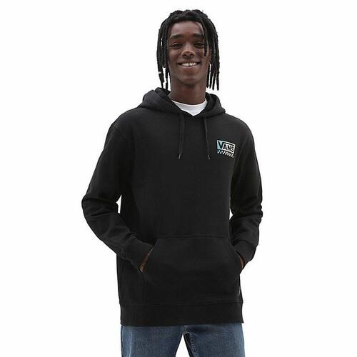 Hættetrøje til Mænd Vans Global Stack Sort XL
