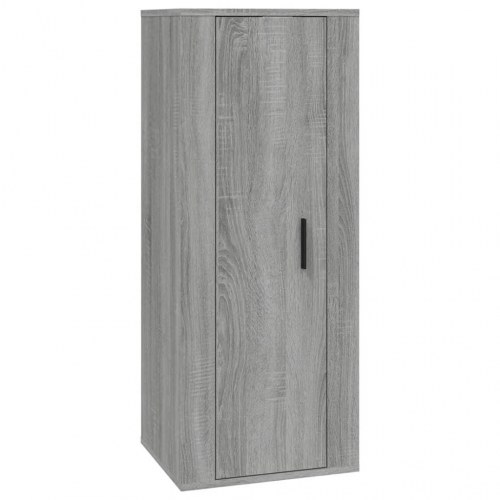 Væghængt tv-skab 40x34,5x100 cm grå sonoma
