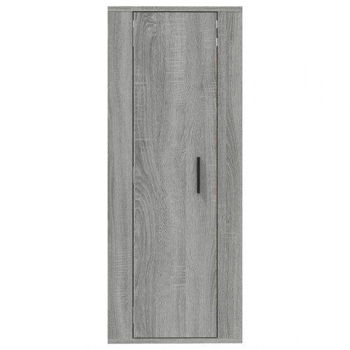 Væghængt tv-skab 40x34,5x100 cm grå sonoma