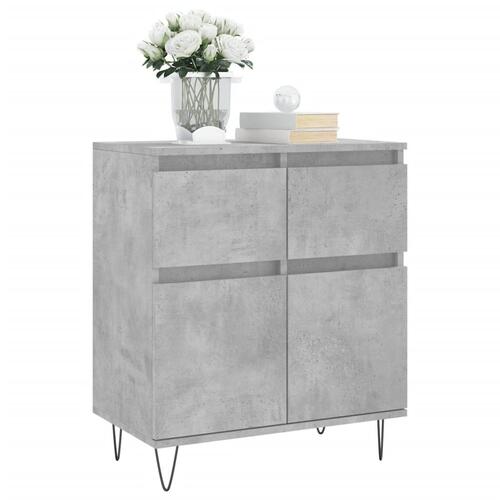 Skænk 60x35x70 cm konstrueret træ betongrå