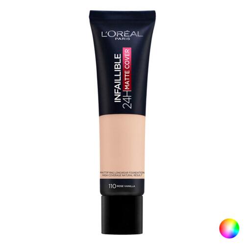Flydende Makeup Infaillible 24H L'Oreal Make Up (35 ml) (30 ml) 155-natural rose