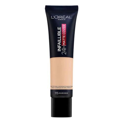 Flydende Makeup Infaillible 24H L'Oreal Make Up (35 ml) (30 ml) 155-natural rose