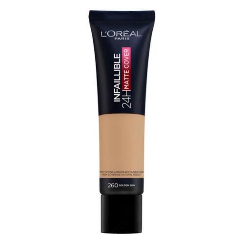 Flydende Makeup Infaillible 24H L'Oreal Make Up (35 ml) (30 ml) 155-natural rose