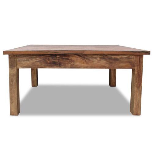 Sofabord massivt genanvendt træ 98 x 73 x 45 cm