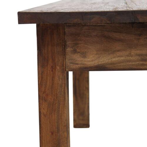 Sofabord massivt genanvendt træ 98 x 73 x 45 cm