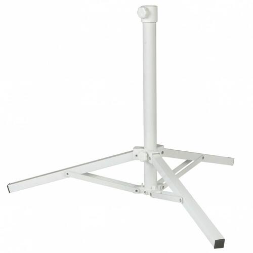 Fod for strandparasol Aktive Hvid Metal 61 x 49,5 x 61 cm (6 enheder)