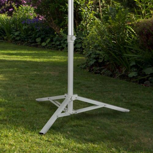 Fod for strandparasol Aktive Hvid Metal 61 x 49,5 x 61 cm (6 enheder)