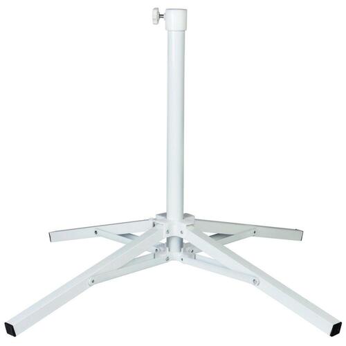 Fod for strandparasol Aktive Hvid Metal 65 x 60,5 x 65 cm (6 enheder)