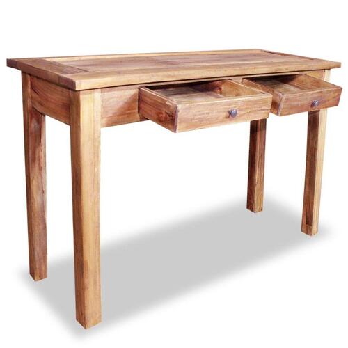 Konsolbord massivt genanvendt træ 123 x 42 x 75 cm