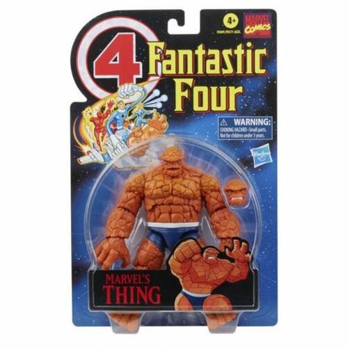 Action Figurer Hasbro Marvel Legends Fantastic Four Vintage 6 Dele