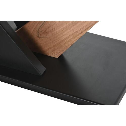 Sofabord Metal Akacie 115 x 60 x 45 cm