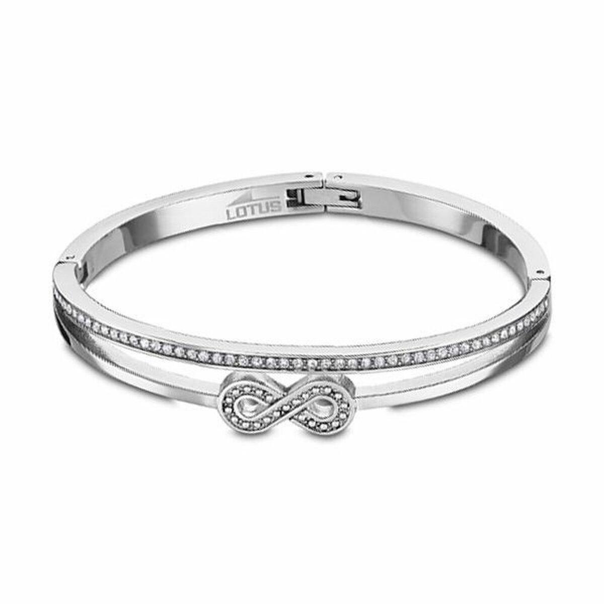 Lotus armbånd til kvinder LS2088-2/2 - elegant bangle med infinity-detail
