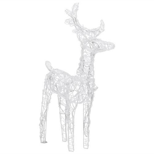 Rensdyr og kane julefigur 160 LED'er 130 cm akryl