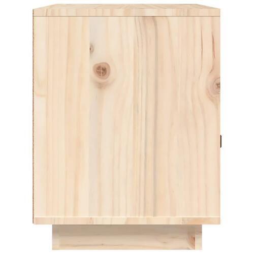 Sengebord 40x34x45 cm massivt fyrretræ