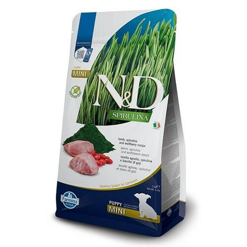 Foder Farmina N&D Spirulina Barn/Junior Lam 2 Kg