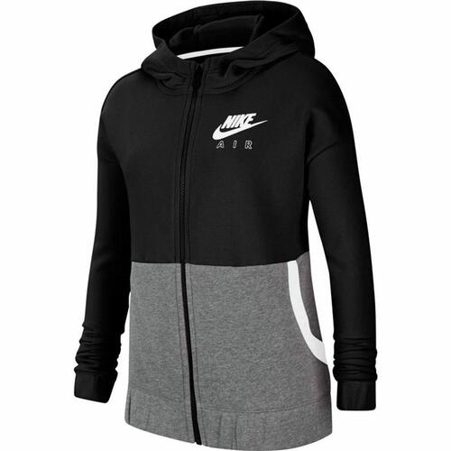 Sportsjakke til børn Nike Air Sort 8-10 år