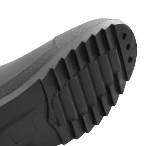 Gummistøvler str. 45 PVC sort
