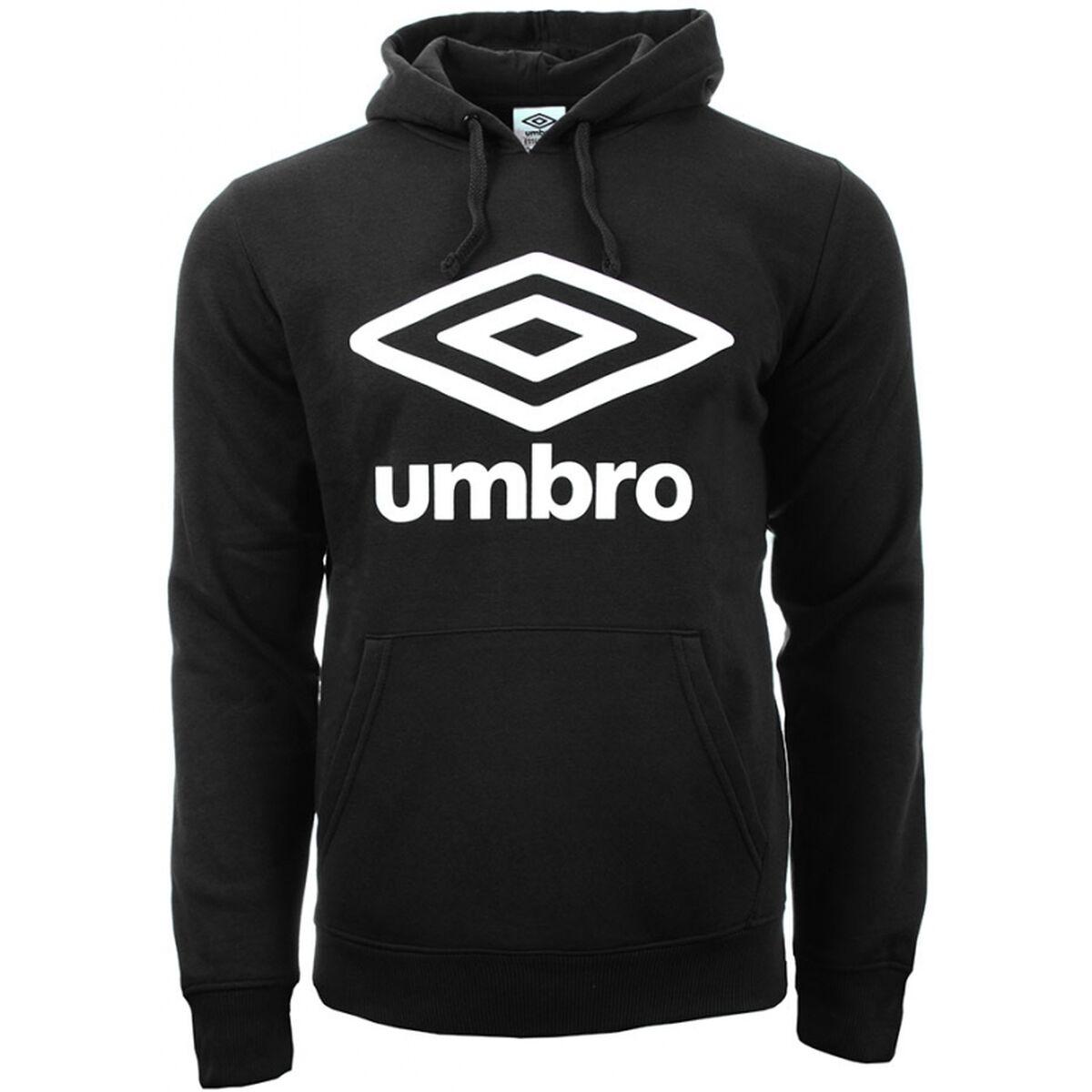 Hættetrøje til Mænd Umbro LOGO OH Sort L