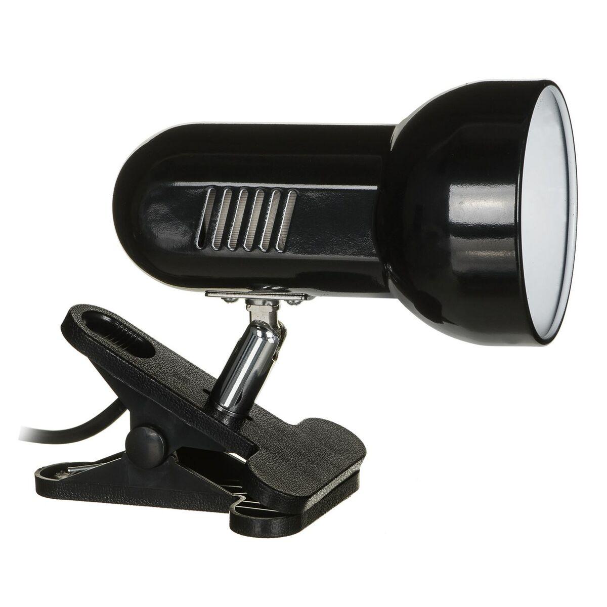 Activejet AJE-CLIP bordlampe - sort, metal/plast, E27, 60 W