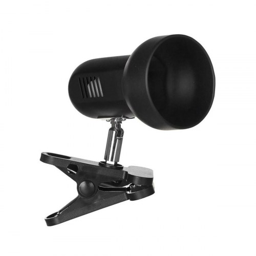 Activejet AJE-CLIP bordlampe - sort, metal/plast, E27, 60 W