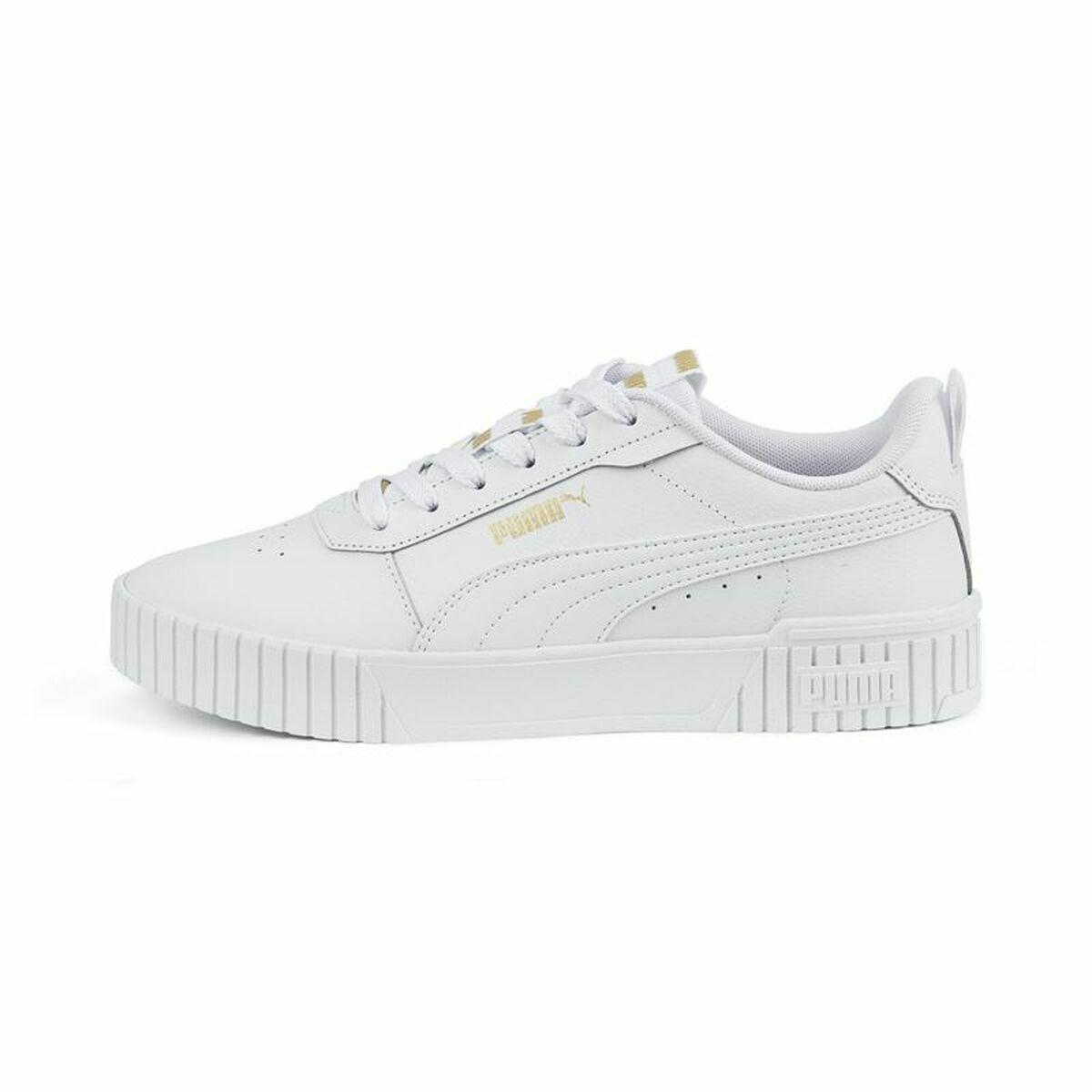 Kvinde Casual Sneakers Puma Carina 2.0 Tape Hvid 36