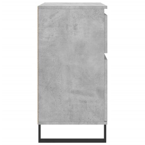 Skænk 60x35x70 cm konstrueret træ betongrå