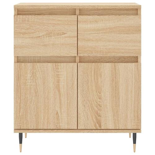 Skænk 60x35x70 cm konstrueret træ sonoma-eg