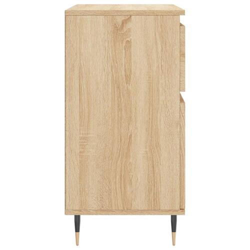 Skænk 60x35x70 cm konstrueret træ sonoma-eg